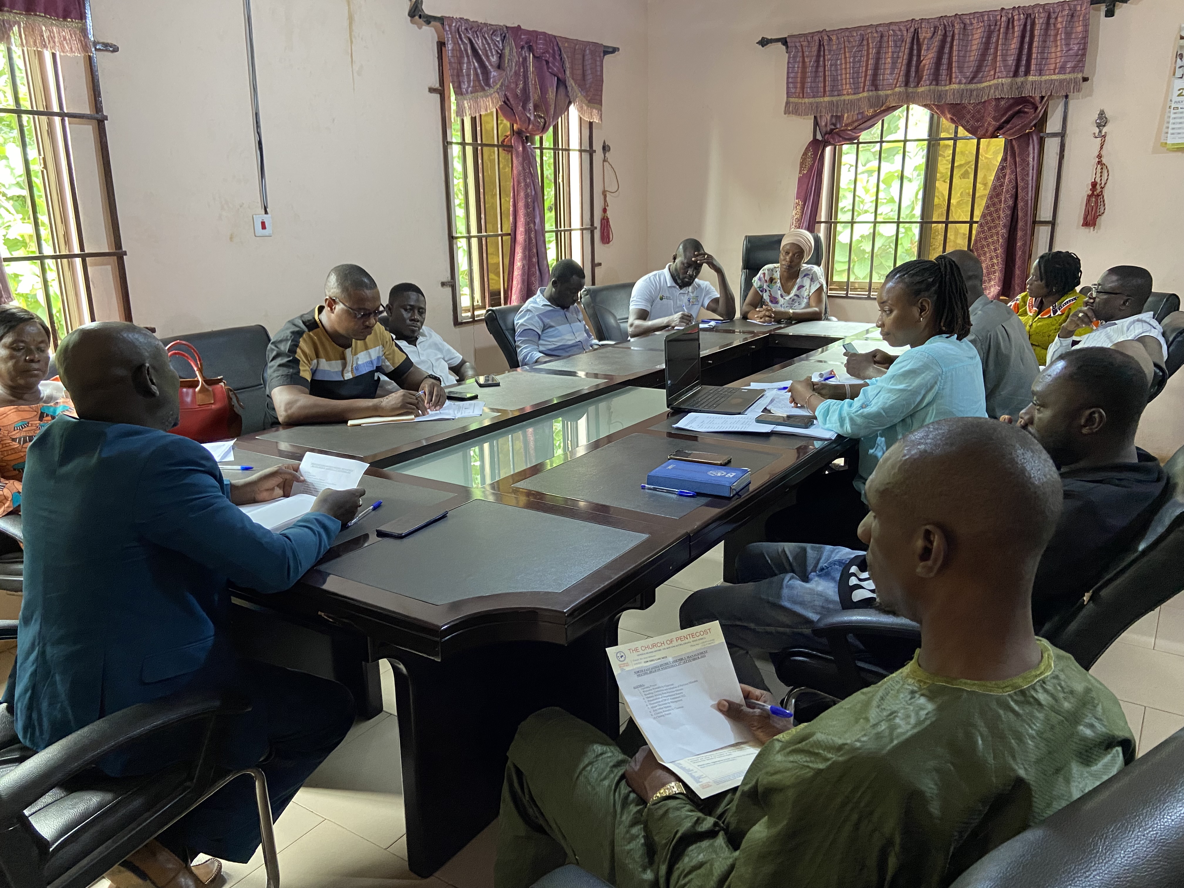 North East Gonja District Assembly 3rd quarter management meeting